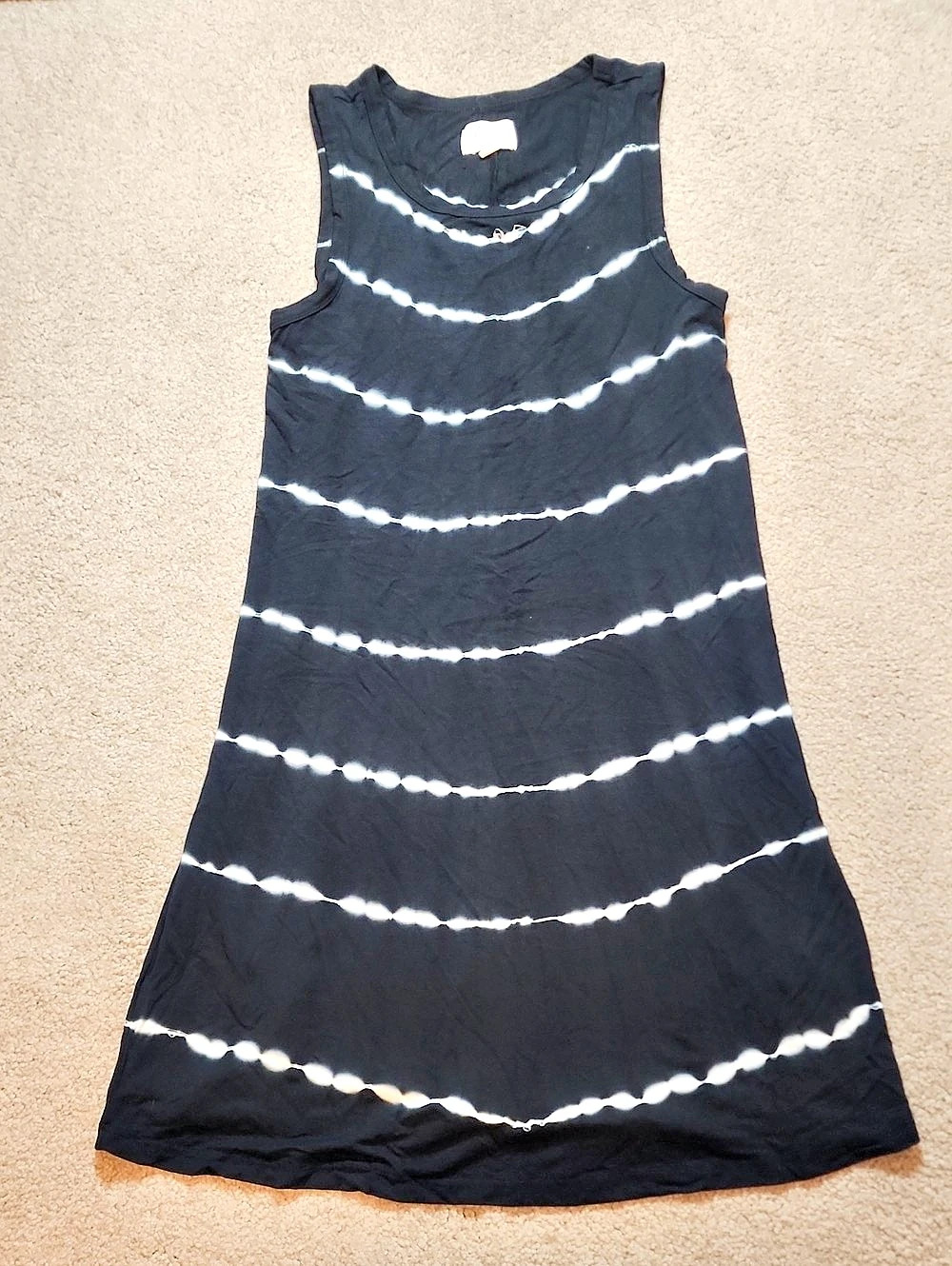 Thread And Supply Tank Dress Tie-Dye Maxi Dress Medium